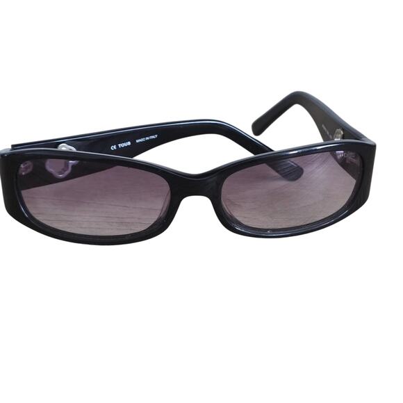 Tous Vintage Sunglasses Y2K Purple Tinted Lenses Black Frame main image 5